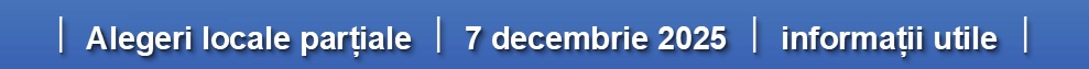 Alegeri locale parțiale 7 decembrie 2025